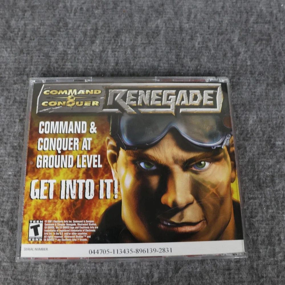 Command & Conquer Yuri's Revenge PC CD-ROM Game EA T Expansion 2001 Region Free